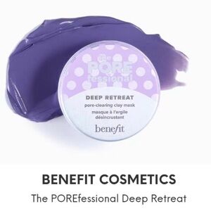 Benefit Cosmetics 
The POREfessional Deep Retreat Pore-Clearing Kaolin Clay Mask